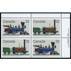 canada stamp 1000a canadian locomotives 1836 1860 1 1983 PB UR