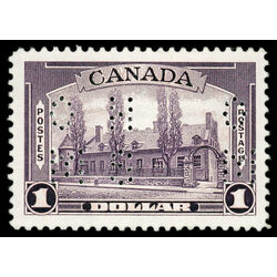 canada stamp o official o245 chateau de ramezay 1 00 1938 M VF 006