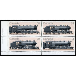 canada stamp 1072a canadian locomotives 1906 1925 3 1985 PB LL