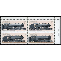 canada stamp 1072a canadian locomotives 1906 1925 3 1985 PB UR