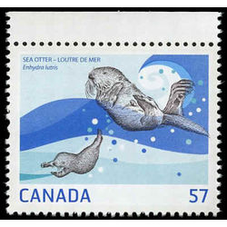 canada stamp 2387d sea otter 57 2010