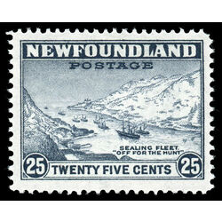 newfoundland stamp 197d sealing fleet 25 1932 M VFNH 001