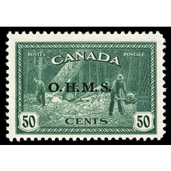 canada stamp o official o9 lumbering 50 1949 M F VF 017