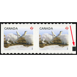 canada stamp 2426iv artic hare 2011 M VFNH TAB R