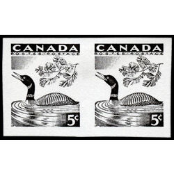 canada stamp 369 loon 5 1957 M VFNG 006