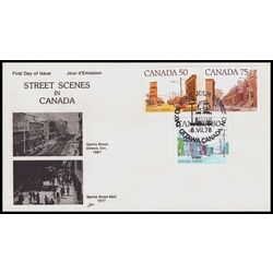 canada stamp 723 5 fdc medium value street definitives 1978 FDC PC 002