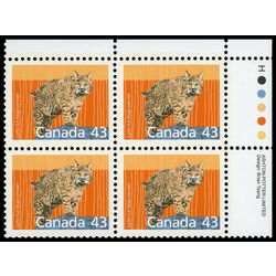 canada stamp 1170 lynx 43 1988 PB UR