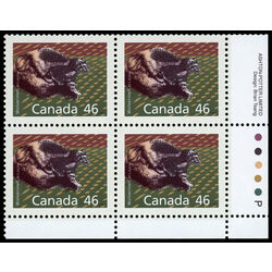 canada stamp 1172a wolverine 46 1990 PB LR