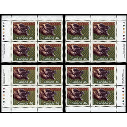 canada stamp 1172ag wolverine 46 1990 PB SET