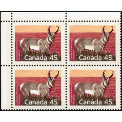 canada stamp 1172d pronghorn 45 1990 CB UL 003