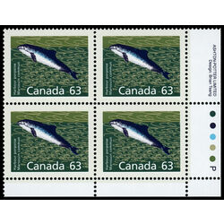 canada stamp 1176 harbour porpoise 63 1990 PB LR