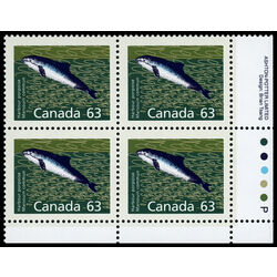 canada stamp 1176a harbour porpoise perf 13 1 63 1990 PB LR