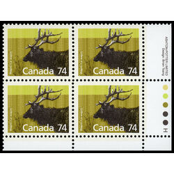 canada stamp 1177 wapiti 74 1988 PB LR