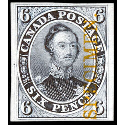 canada stamp 2tcv hrh prince albert 6d 1851 M VF 010