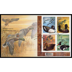 canada stamp 2166a duck decoys 2006 FDC LL