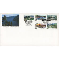 canada stamp 1515a heritage rivers 4 1994 FDC