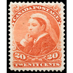 canada stamp 46 queen victoria 20 1893 M XFNH 062