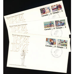 canada stamp 634 9 fdc letter carrier service 1974