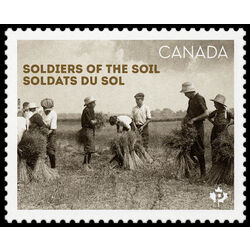 canada stamp 3463 soldiers of the soil 2024