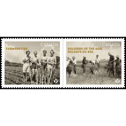 canada stamp 3465i farmerettes and soldiers of the soil 1 98 2024