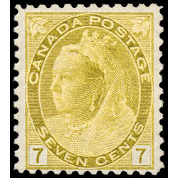 canada stamp 81 queen victoria 7 1902 M F VFNH 032