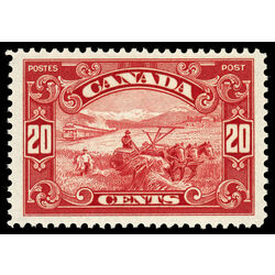 canada stamp 157 harvesting wheat 20 1929 M VF 023