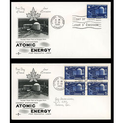 canada stamp 449 atomic reactor 5 1966 FDC 007