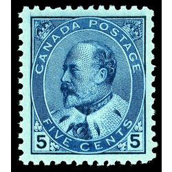 canada stamp 91 edward vii 5 1903 M VFNH 041