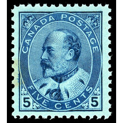 canada stamp 91 edward vii 5 1903 M VFNH 043