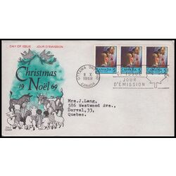 canada stamp 502 children praying 5 1969 FDC 009