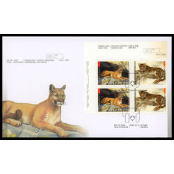 canada stamp 2123a big cats 1 2005 FDC UL