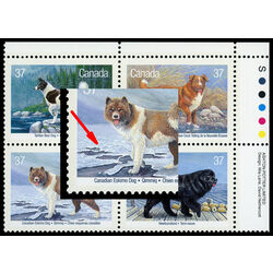 canada stamp 1219i canadian eskimo dog 37 1988 PB UR