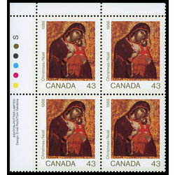 canada stamp 1223 madonna and child 43 1988 PB UL