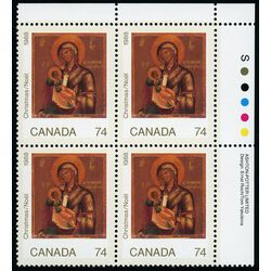 canada stamp 1224 madonna and child 74 1988 PB UR