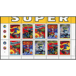 canada stamp 1583bi comic book superheroes 1995