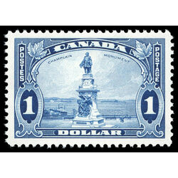 canada stamp 227 champlain statue 1 1935 M XFNH 018