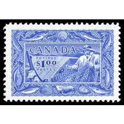 canada stamp 302 fisherman 1 1951 M VFNH 030