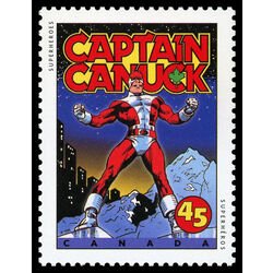 canada stamp 1582 captain canuck drawing by richard comely 45 1995