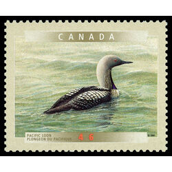 canada stamp 1841 pacific loon 46 2000