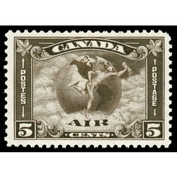 canada stamp c air mail c2 mercury with scroll in hand 5 1930 M VFNH 014