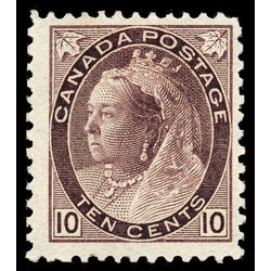 canada stamp 83 queen victoria 10 1898 M F 030