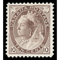 canada stamp 83 queen victoria 10 1898 M VF 031