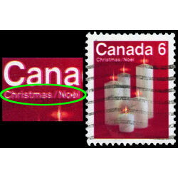 canada stamp 606 christmas candles 6 1972 U VF 007