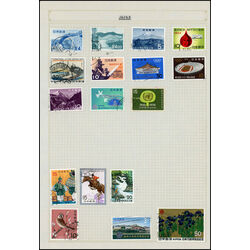 158 japan used stamps before 1960