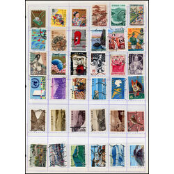 233 japan used stamps