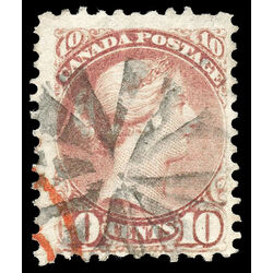 canada stamp 40c queen victoria 10 1877 U F 003