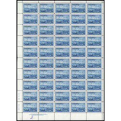 canada stamp 313 stagecoach and plane 7 1951 M PANE 016