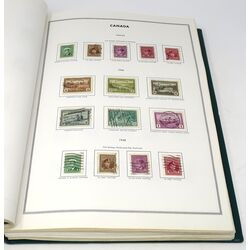 canada stamp collection in harris album 1851 1992