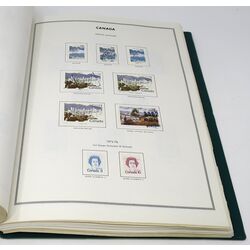 canada stamp collection in harris album 1851 1992