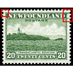 newfoundland stamp 196 cape race 20 1932 M FNH 001